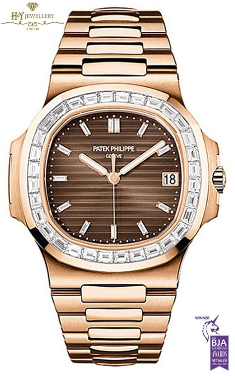 patek philippe nautilus on wrist|patek philippe full diamond price.